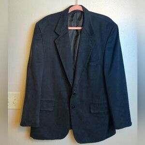 Egon Von Furstenburg Sports Coat Black 44R